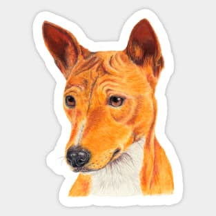 Basenji Sticker